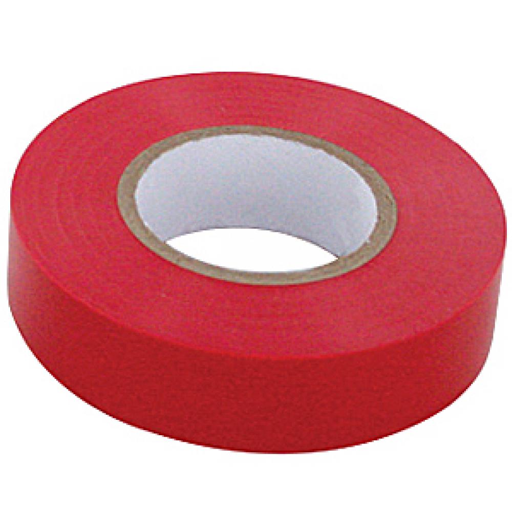 TAPE PVC ELEC RED 18.3M(60FT) 10PK