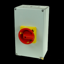 Techspan PE69-3080 - ISOLATOR 3P,80A,ENCLOSED IP65