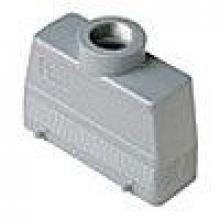 Techspan ETTP24D5 - HOOD - 24P+Ground    FOUR PEGS  TOP ENTRY  HIGH CONSTRUCTION  CABLE GLAND PG 21