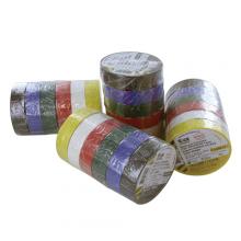 Techspan 769649B - TAPE PVC ELEC BLACK/BLUE/GREEN/RED/WHITE/YELLOW 20PKS(120 ROLLS)/CTN