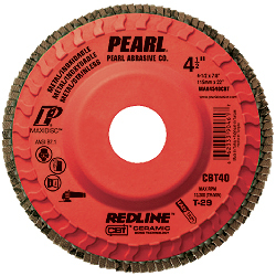 5 x 7/8 Redline™ CBT™ Maxidisc™ Trimmable Flap Discs, T-29, CBT60