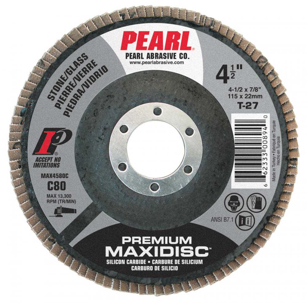 7 x 7/8  SC Maxidisc™ Flap Discs for Stone/Glass, Type 27 Shape