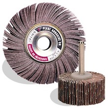 Pearl Abrasive Co. 1234 - 3 x 1 Aluminum Oxide Flap Wheels