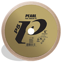 Pearl Abrasive Co. PRM06DU - 6 x 5/8 Pearl P5™ DuPont 3/8 Rad. Profile Wheel, Special Electroplated for Granite