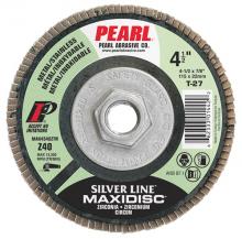 Pearl Abrasive Co. 1191 - 7 x 5/8-11 Silver Line™ Zirconia Maxidisc™Type 29 Shape Flap Disc