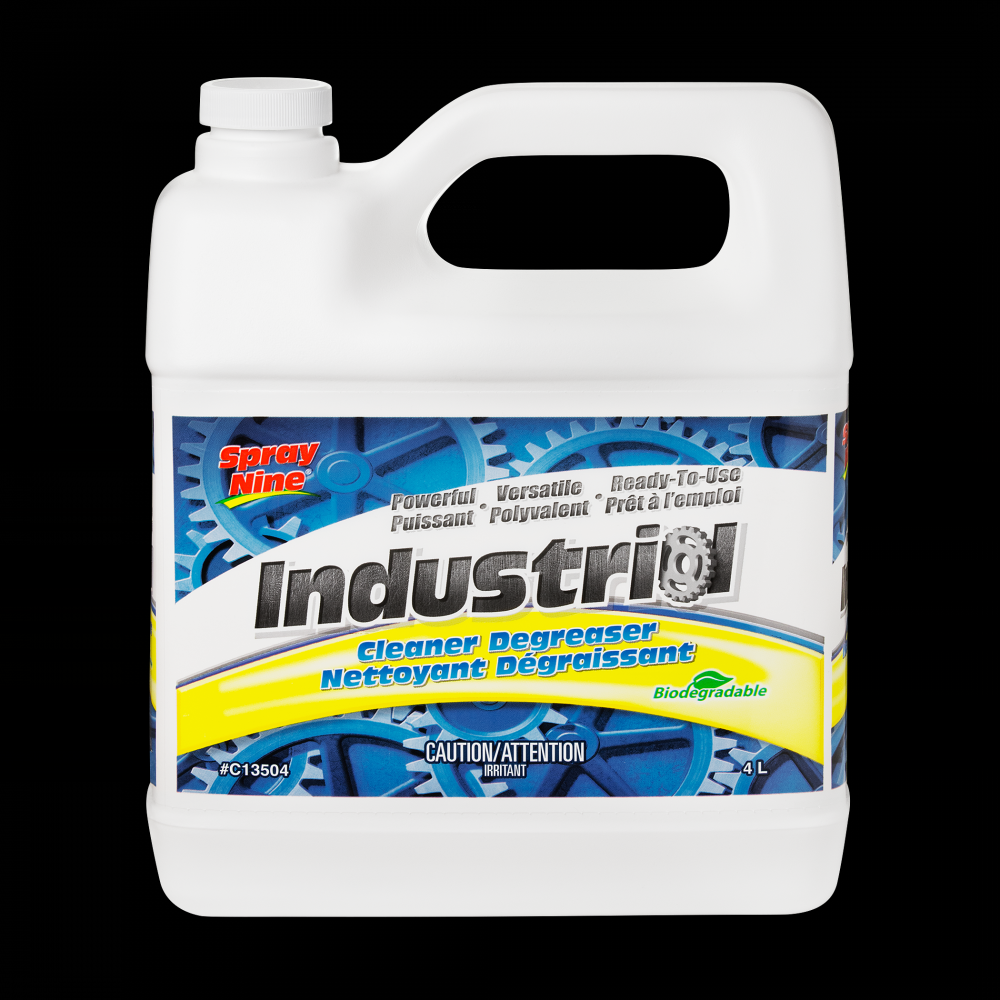 Spray Nine® Industrial Cleaner/Degreaser, 4L Jug