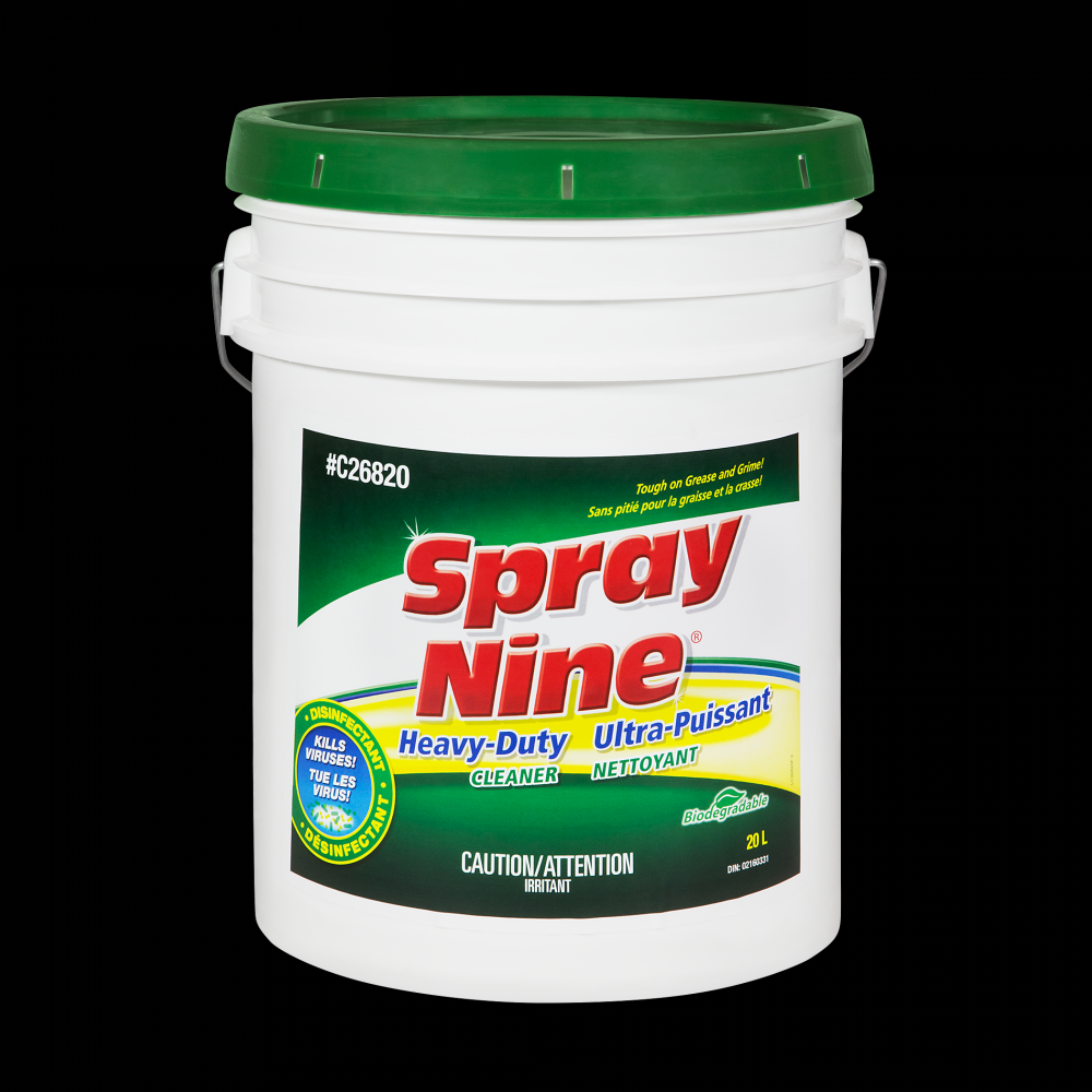 Spray Nine® Heavy-Duty Cleaner/Degreaser, 20L Pail