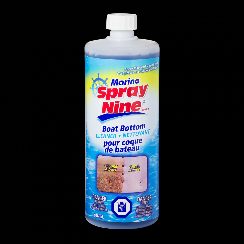 Spray Nine® Marine Boat Bottom Cleaner, 946mL Bottle