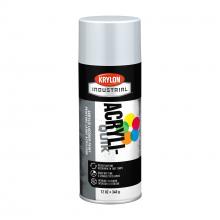 Krylon K01606A07 - Krylon Industrial Acryli-Quik, Gloss, Pewter Gray, 12 oz.