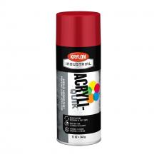 Krylon K02108A07 - Krylon Industrial Acryli-Quik, Gloss, Banner Red, 12 oz.