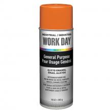 Krylon A04413007 - Krylon Industrial Work Day, Gloss, Orange, 10 oz.