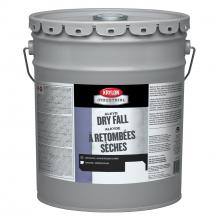 Krylon K00E34111-20 - Krylon Industrial Alkyd Dry Fall, Flat, White, 5 Gallon