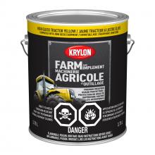 Krylon 419700008 - Krylon® Farm & Implement Paint Brush On, High Gloss, John Deere Yellow, 3.78 L