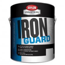 Krylon K11001803-16 - Krylon Industrial Iron Guard Water-Based Acrylic Enamel, White Primer, 1 Gallon