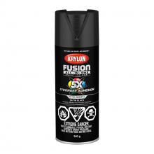 Krylon 427320007 - Krylon® Fusion All-In-One™ Satin, Black, 340 g