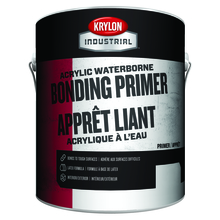 Krylon K000Z6650-16 - Krylon Industrial Acrylic Waterborne Bonding Primer, White, Gallon