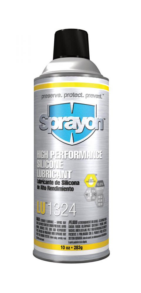 Sprayon LU1324 High Performance Silicone Lubricant, 10 oz.