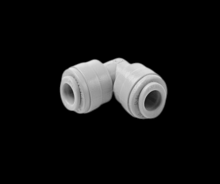 Fairview Ltd PI65R-64 - Gray Acetal Reducing Elbow 3/8 - 1/4