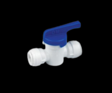 Fairview Ltd PPWS62-4 - PP Shut-Off Valve, 1/4