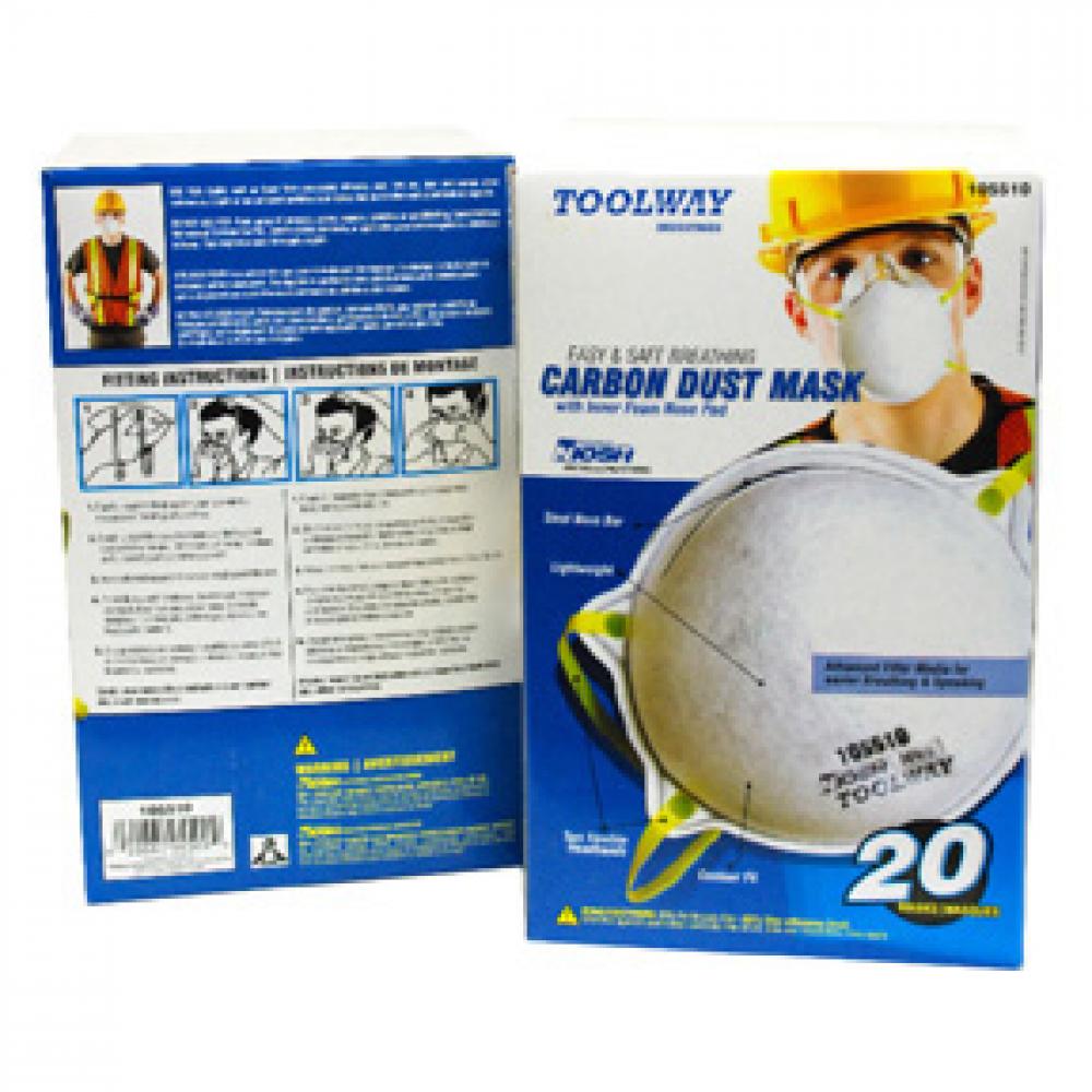 20 PC Dust Mask Carbonated