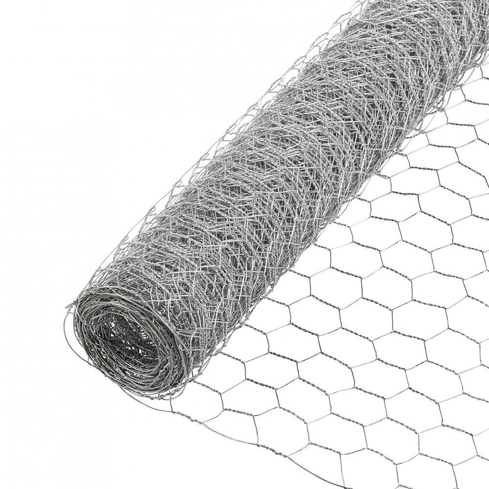 Galvanized Chicken Wire 22ga 1in x 72in x 50ft