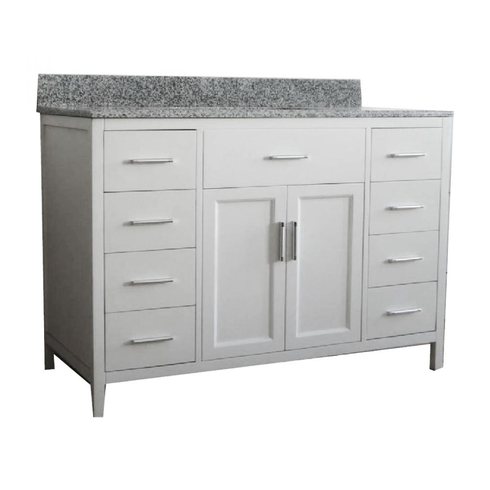 Vanity with Granite Top 48in Beige