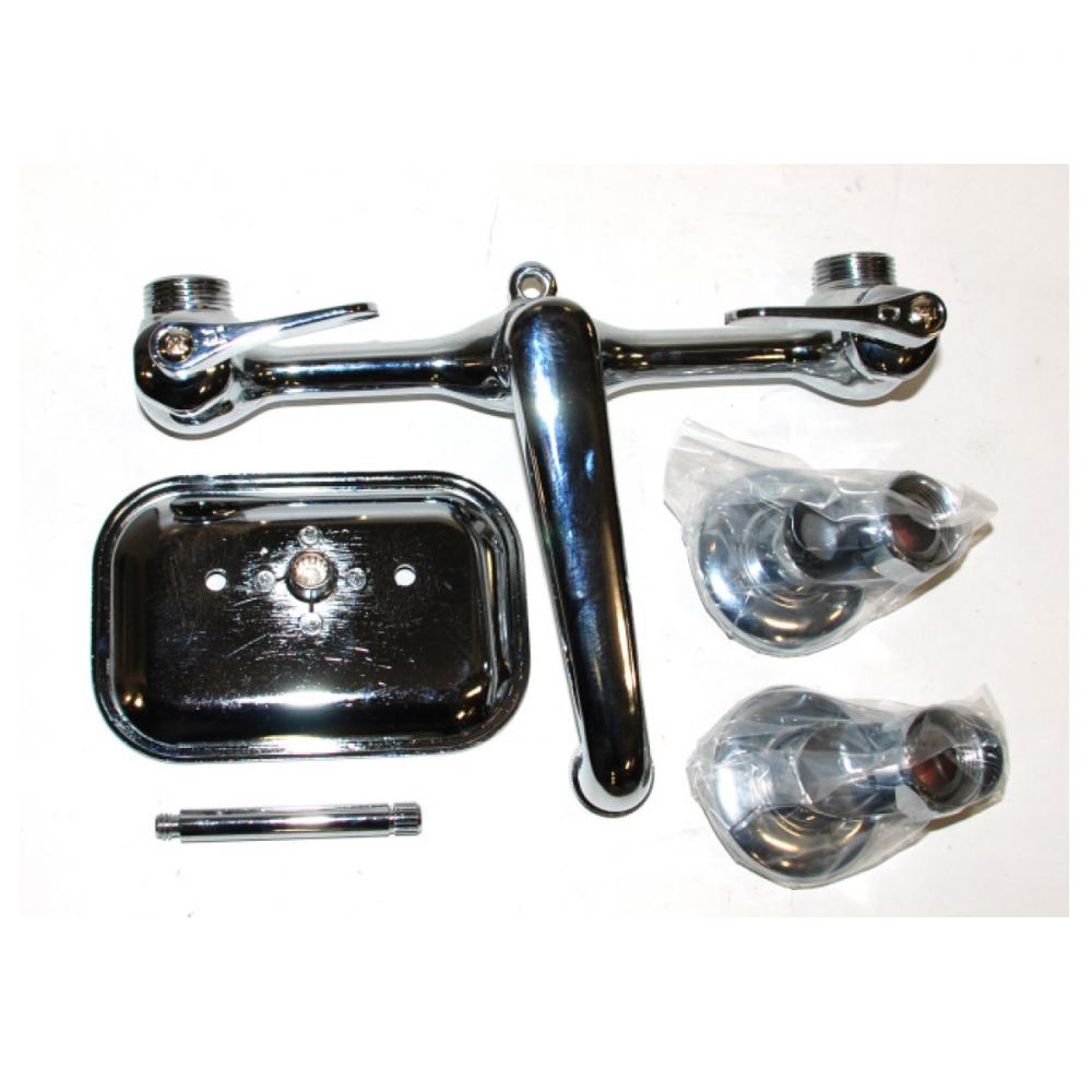 Wall Mount Faucet Adjustable 6&#34; - 10&#34; Centres Chrome