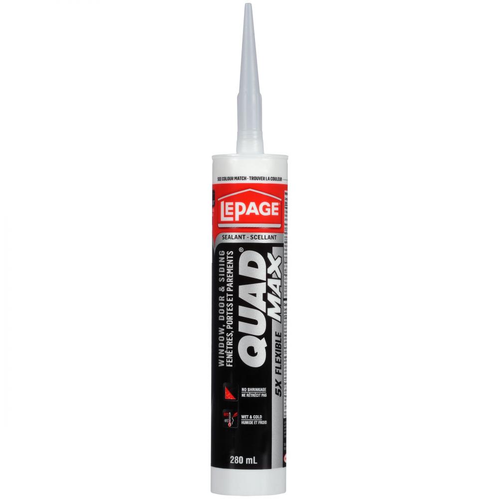 Quad Max Window & Siding Sealant 280ml White