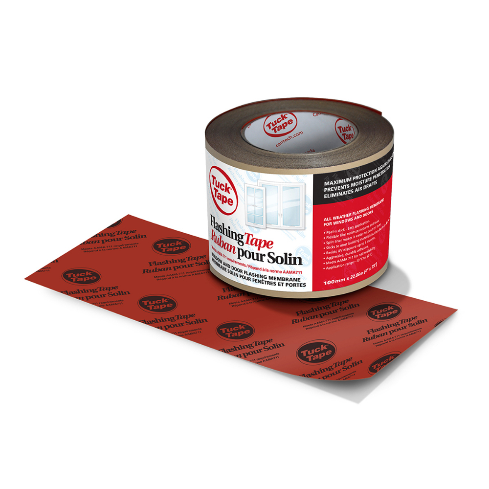 Tuck Tape® Flashing Tape 4in x 75ft (100mm x 22.86m)