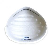 Toolway 105506 - 2pc PC Dust Mask 3 ply H/D carded