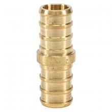 Toolway 151014 - 24PK Brass Pex Coupling Barb To Barb ¾in Barb Lead Free