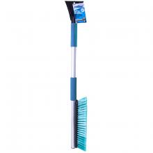 Toolway 194544 - Snow Brush Aluminum Handle with Ice Scraper 33in