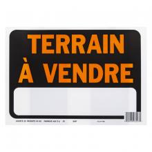 Toolway 87003097 - 10pk Sign Terrain a Vendre 8.5in x 12in