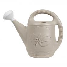 Toolway 88076054 - Watering Can H20 Motif 7.6L (2Gal) Plastic Mocha