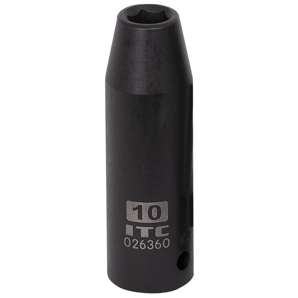 1/2&#34; DR x 10 mm Deep Impact Socket - 6 Point