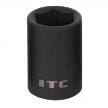ITC 26321 - 1/2" DR x 21 mm Impact Socket - 6 Point
