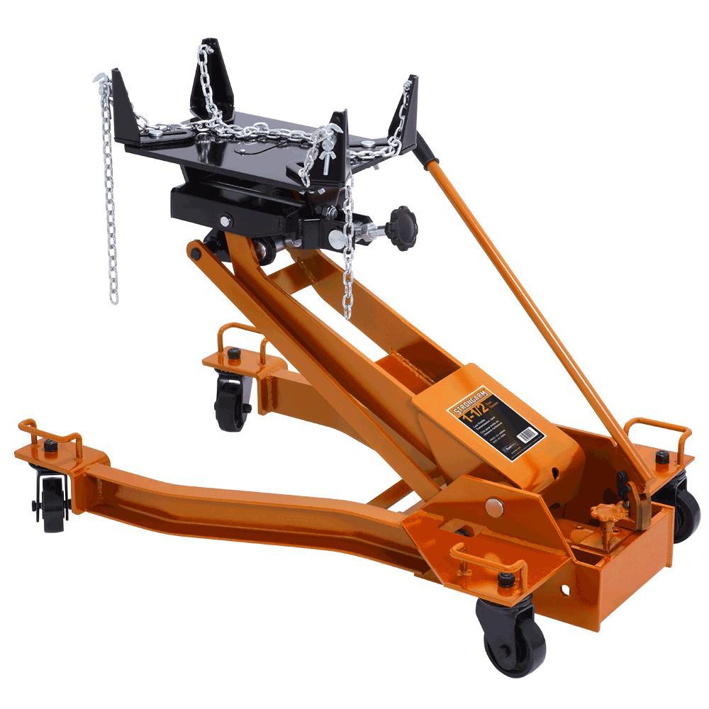 Heavy Duty Transmission Jacks - Low-Profile