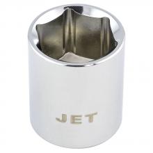 Jet - CA 671510 - 3/8" DR x 10mm Regular Chrome Socket - 6 Point