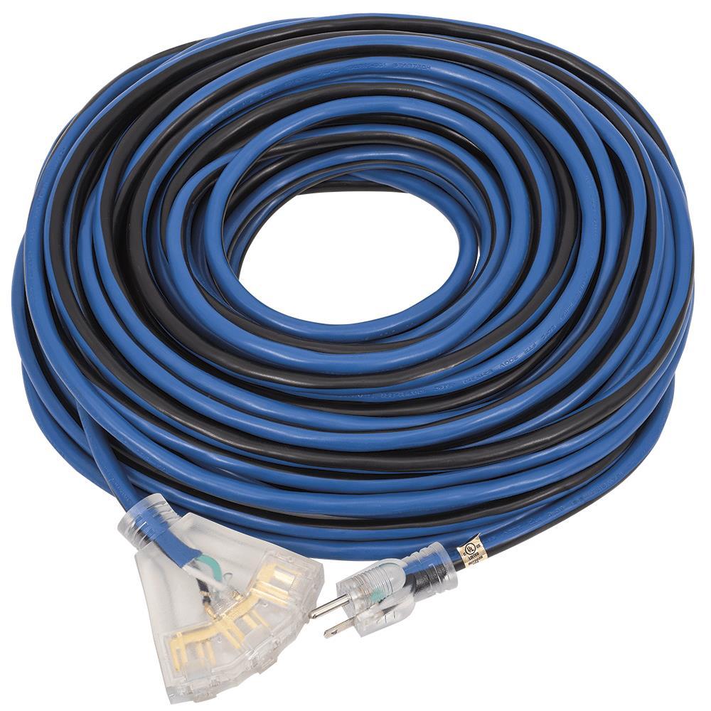 Contractor Grade Tri-Tap Extension Cords