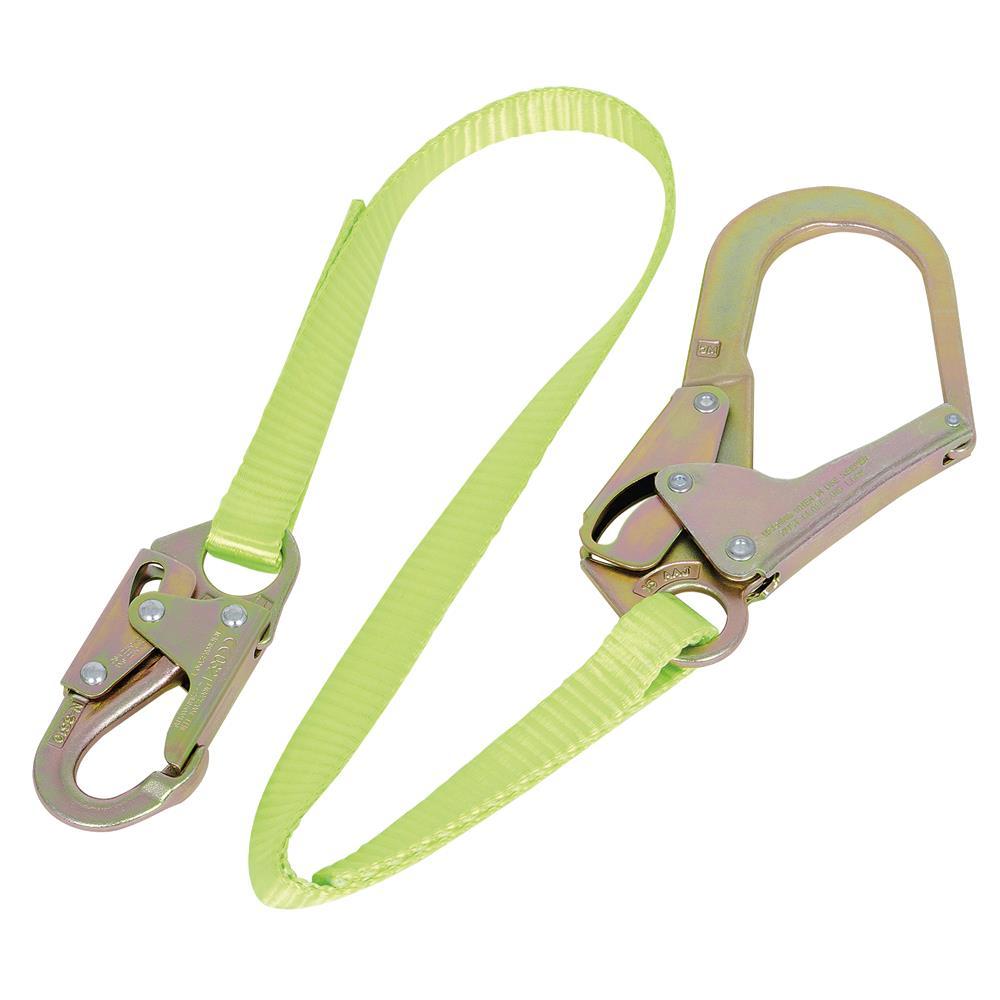 restraint rope for positioning with 2 carabiners. 5/8 in.