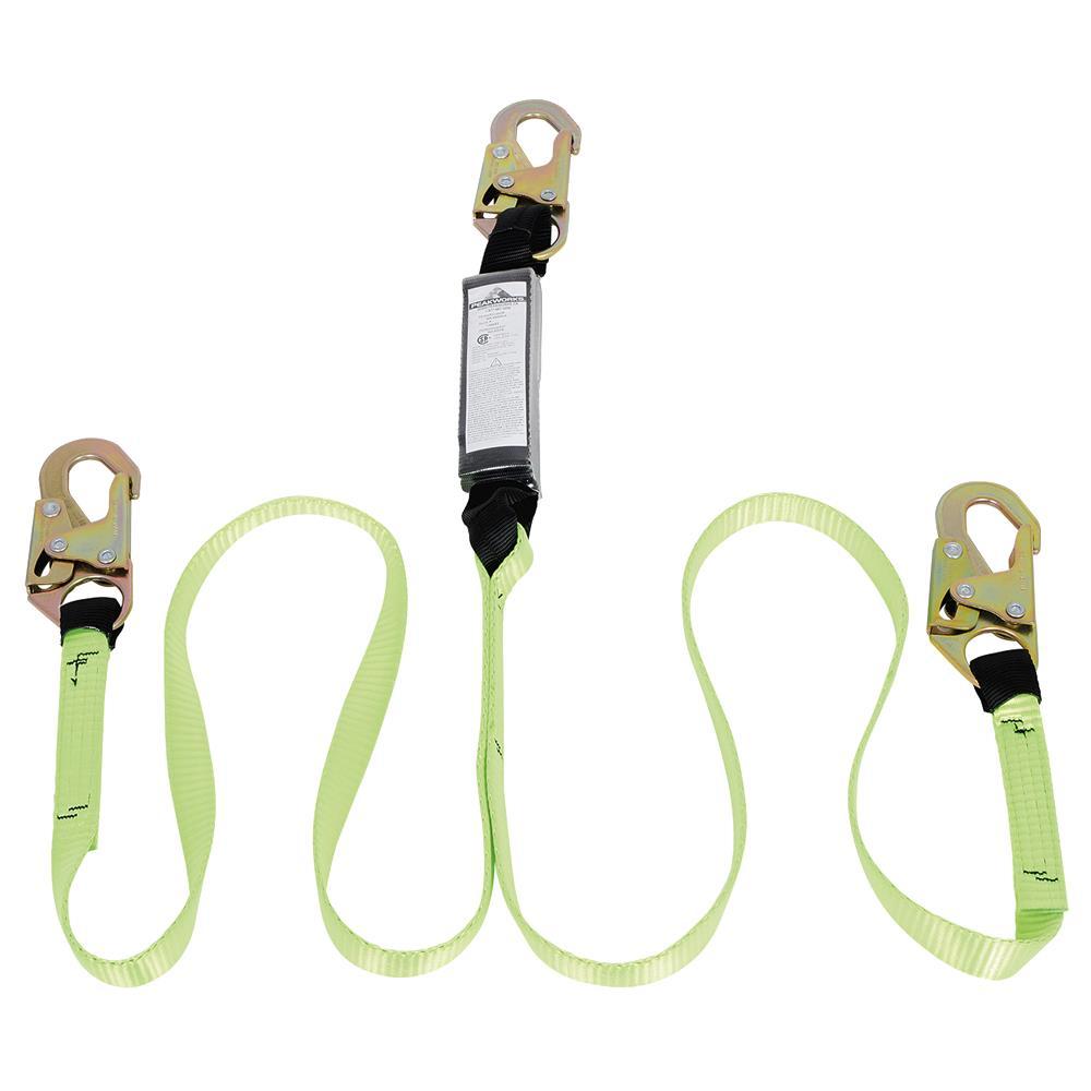 E4 Shock Absorbing Lanyards - SP - Twin Leg