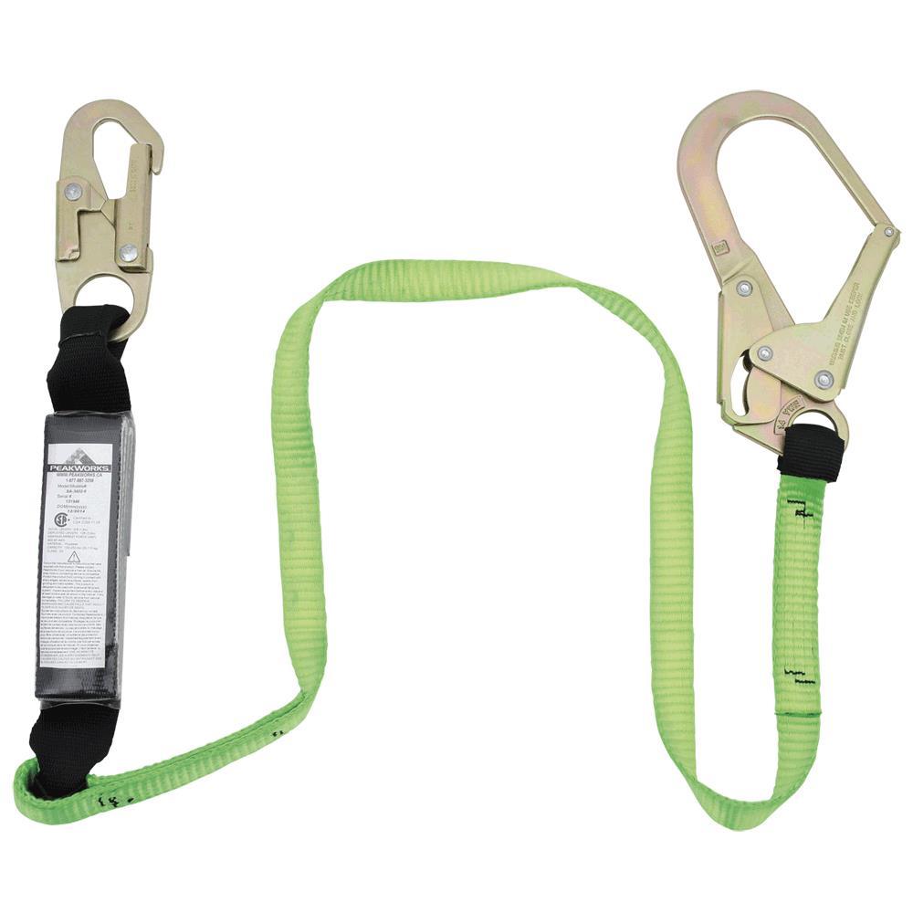 E4 Shock Absorbing Lanyards - SP - Single Leg