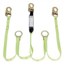 Peakworks V8104856 - E4 Shock Absorbing Lanyards - SP - Twin Leg