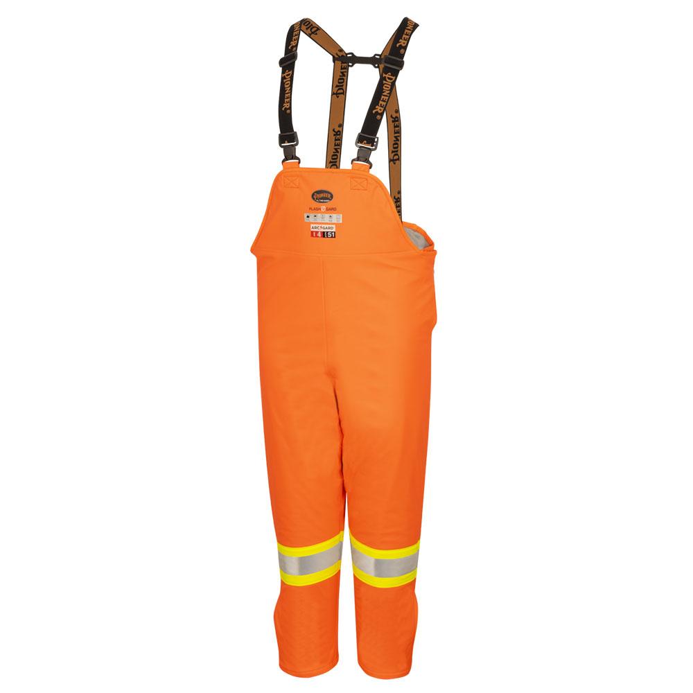 Rainwear: Insulated Hi-Vis FR Bib Pants