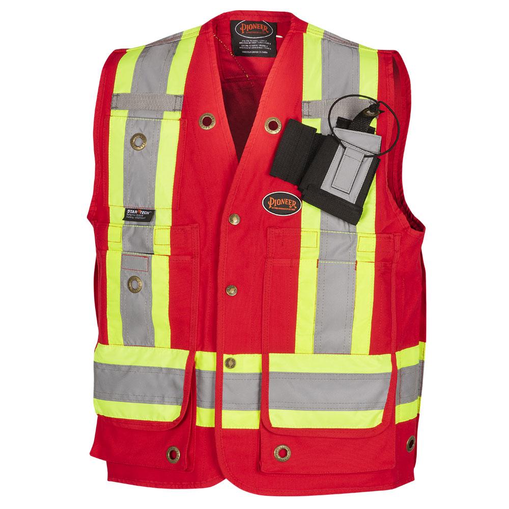 Surveyor’s Safety Vests Cotton Duck