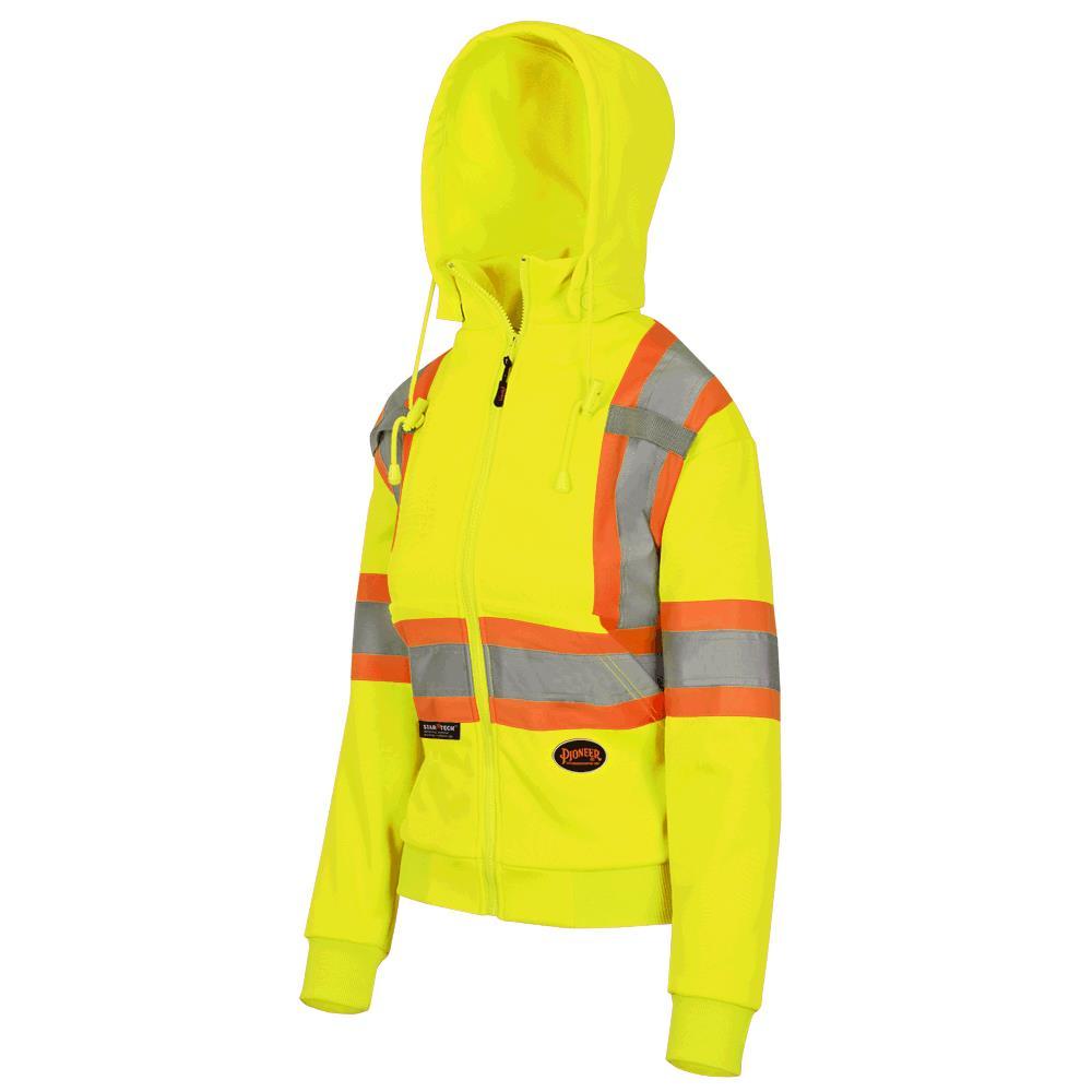 Women&#39;s Hi-Vis Fleece Safety Hoodies