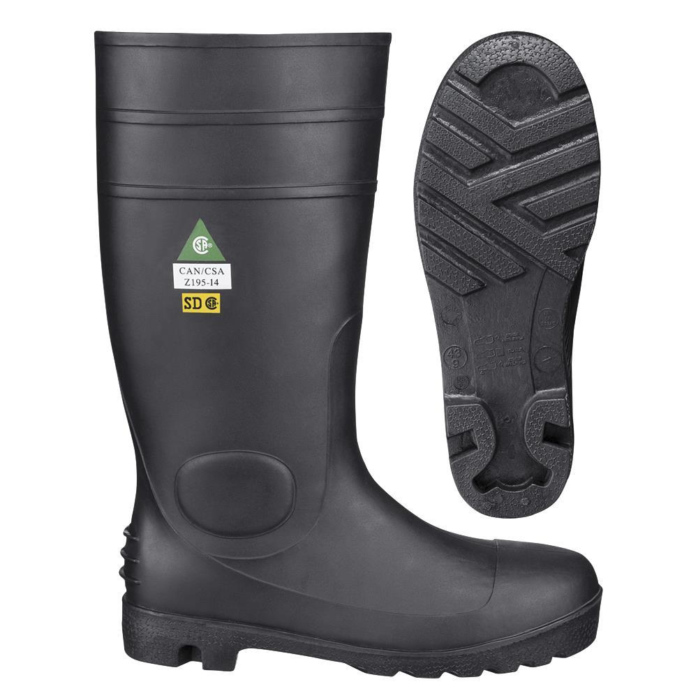 Steel Toe/Plate PVC Boots