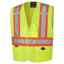 Pioneer V1020160-6/7XL - Hi-Vis Safety Vests with Adjustable Sides