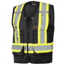 Pioneer V1010170-L - Surveyor's Safety Vests - 150D Woven Twill Polyester