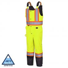 Pioneer V1120661-XS - Hi-Vis Waterproof Quilted Safety Overalls